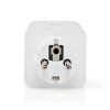 Nedis WIFIP121EWT - WiFi Chytrá Zásuvka |Typ E (CEE 7/6)| -10 - 45 °C | Android / IOS | Bílá