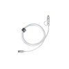 ER POWER Dual Cable USB-C C/L Mfi 100cm white