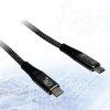 INTER-TECH kabel USB3.2 USB-C na USB3.2 USB-C, 240W, 3m