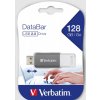 VERBATIM Flash Disk 128GB DataBar USB 2.0 Drive, šedá
