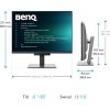 BenQ LCD LED RD280U 28,2" IPS/3840x2560/5ms/DP/HDMI/2xUSB-C/3xUSB 3.2/Jack/VESA/repro/pivot/Daisy Chain/černá
