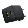 Baseus Rychlonabíječka do sítě Palm 30W 1xUSB-A 1xUSB-C PD QC 3.0 černá