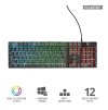 TRUST herní klávesnice GXT 835 Azor Illuminated Gaming Keyboard