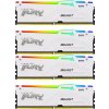 Kingston FURY Beast/DDR5/64GB/5200MHz/CL40/4x16GB/RGB/White