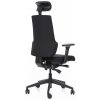 Ergonomická kancelářská židle HEALTH černá, zdravé sezení 8+ hodin denně