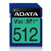 ADATA SDXC karta 512GB Premier Pro UHS-I U3 Class 10 (R:95/W:60 MB/s)