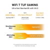 ASUS TUF-BE6500 (BE6500) WiFi 7 Extendable Gaming Router, 4x 2.5G, AiMesh