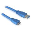 Delock USB 3.0 kabel A samec/ Micro samec délka 1m