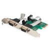 Digitus Adaptér PCI Express x1 2xseriový port, +low profile čipová sada: ASIX99100