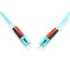 DIGITUS Fiber Optic Patch Cord, LC to LC, Multimode, OM3, 50/125 µ, Duplex Length 10m