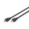 Digitus připojovací kabel HDMI 2.1 Ultra High Speed, typ A M / M, 1,0 m, s Ethernetem, UHD 8K 60p, zlacené konektory
