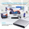 Aten 2-Port USB-C Dock Switch with Power Pass-through