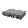 DIGITUS 10 palcový 8 portový gigabitový Ethernet PoE + přepínač, L2 + management