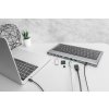 Digitus Dokovací stanice USB-C (10 portů) + klávesnice (GER), HDMI, VGA, 3x USB 3.0, 2x čtečka karet, 2x USB-C, RJ45, zvuk