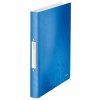 LEITZ Desky s 2kroužkovým mechanismem WOW, modrá