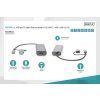 DIGITUS USB Type-C Gigabit Ethernet Adapter 2.5G, USB-C + USB A (USB3.1/3.0)