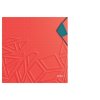 LEITZ Tříchlopňové desky UrbanChic PP, A4, červená