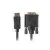 LANBERG připojovací kabel DisplayPort 1.2 na DVI-D (24+1), M/M, délka 1,8m, dual link, černý