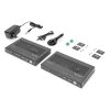 Digitus HDBaseT 3.0 KVM Extender Set, HDMI 2.0b, 100 m USB 2.0, PoC, RS232, IR, eARC/ARC, černý