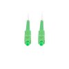 LANBERG optický patch cord SM SC/APC-SC/APC simplex 25m LSZH G657B3 průměr 3mm, barva bílá
