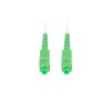 LANBERG optický patch cord SM SC/APC-SC/APC simplex 35m LSZH G657A2 průměr 3mm, barva bílá