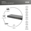 DIGITUS 16-Port Gigabit + 2-Port Gigabit SFP Multi-Mode Unmanaged PoE Switch