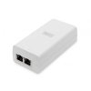 DIGITUS Gigabit Ethernet PoE Injektor, 802.3af, white 802.3af, 15,4 W small housing, white