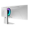 Samsung OLED LCD Odyssey G9 49" zakřivený/5120x1440/0,03ms/1M:1/250 nits/DP/HDMI/mHDMI/3x USB/Repro/Pivot/VESA/stříbrná