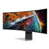 Samsung OLED LCD Odyssey G9 49" zakřivený/5120x1440/0,03ms/1M:1/250 nits/DP/HDMI/mHDMI/3x USB/Repro/Pivot/VESA/stříbrná