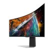 Samsung OLED LCD Odyssey G9 49" zakřivený/5120x1440/0,03ms/1M:1/250 nits/DP/HDMI/mHDMI/3x USB/Repro/Pivot/VESA/stříbrná