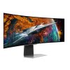 Samsung OLED LCD Odyssey G9 49" zakřivený/5120x1440/0,03ms/1M:1/250 nits/DP/HDMI/mHDMI/3x USB/Repro/Pivot/VESA/stříbrná