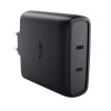 TRUST MAXO 100W 2P USB-C GAN CHARGER BLK