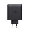 TRUST MAXO 100W 2P USB-C GAN CHARGER BLK