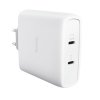 TRUST MAXO 100W 2P USB-C GAN CHARGER WHT
