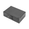 DIGITUS DS-12851 KVM Switch, 2x DP in, DP Out, 2x USB B, 4K @ 60 Hz, černá
