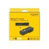 Delock Převodník USB Type-C pro 1 x SSD M.2 nebo 1 x SATA SSD / HDD