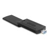 Delock Dvoupásmový Wi-Fi 6E WLAN USB adaptér AX3000 (2 x 1201 + 574 Mbps)