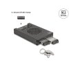 Delock 3.5” Mobilní rack pro 2 x SSD M.2 NVMe s konektorem OcuLink SFF-8612