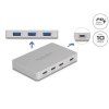 Delock 7 portový USB Hub se 4 x USB Type-C a 3 x USB Typ-A, s PD o výkonu 82 W