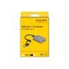 Delock USB Type-C čtečka karet pro paměťové karty CFexpress typu A