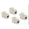 Delock Keystone Modul RJ45 jack Cat.6A STP 4 ks
