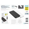PLATINET POWER BANK 10000 MAH 3,7V 37Wh 10W 2xUSB-C 1xUSB-A BLACK