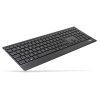 RAPOO klávesnice E9500M Multi-mode Wireless Ultra-slim Keyboard Black