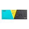 RAPOO klávesnice E9500M Multi-mode Wireless Ultra-slim Keyboard Black