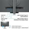 BenQ LCD RD320U 31,5" IPS/3840x2560/5ms/DP/2xHDMI/2xUSB-C/3xUSB 3.2/Daisy Chain/pro programatory/Pivot/černá