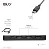 Club3D hub MST (Multi Stream Transport) DisplayPort 1.4 na 3x HDMI 8K60Hz (M/F)