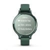 Garmin Lily 2 Active Jasper Green silicon band, EU