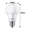 2x LED žárovka Philips E27 - 4,9W - 470lm - 2700K