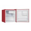 CHiQ CSD46D4RE minibar, 46 litrů, 2 přihrádky, 0 °C až +10 °C, 39 dB, červený