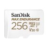SanDisk MAX ENDURANCE microSDHC 256GB + adaptér